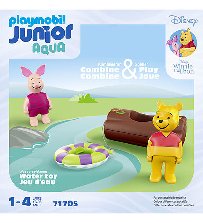 Playmobil Junior & Disney - Junior Aqua - Peter Plys & Ferkel