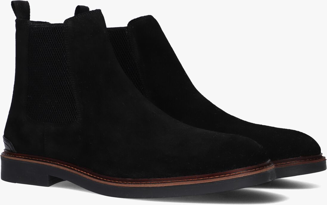 zwarte stefano lauran chelsea boots 92903