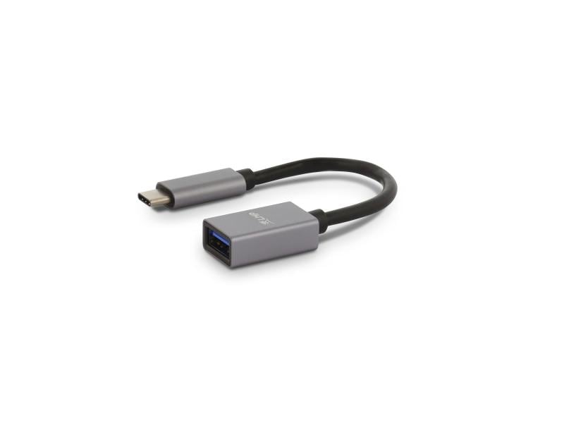 LMP USB 3.0 Adapter USB-C – USB-A 15 cm Spacegrau USB-C zu USB-A Adapter