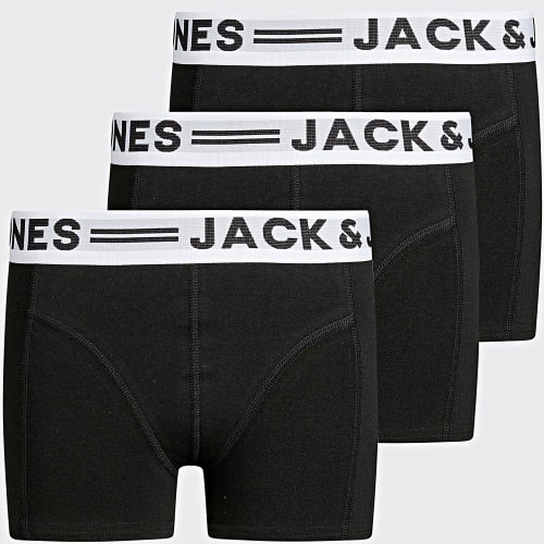 Lot De 3 Boxers Enfant Sense 12149293 Noir