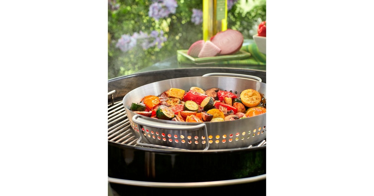WeberGevogeltestomer grillkorf  (Roestvrij staal)