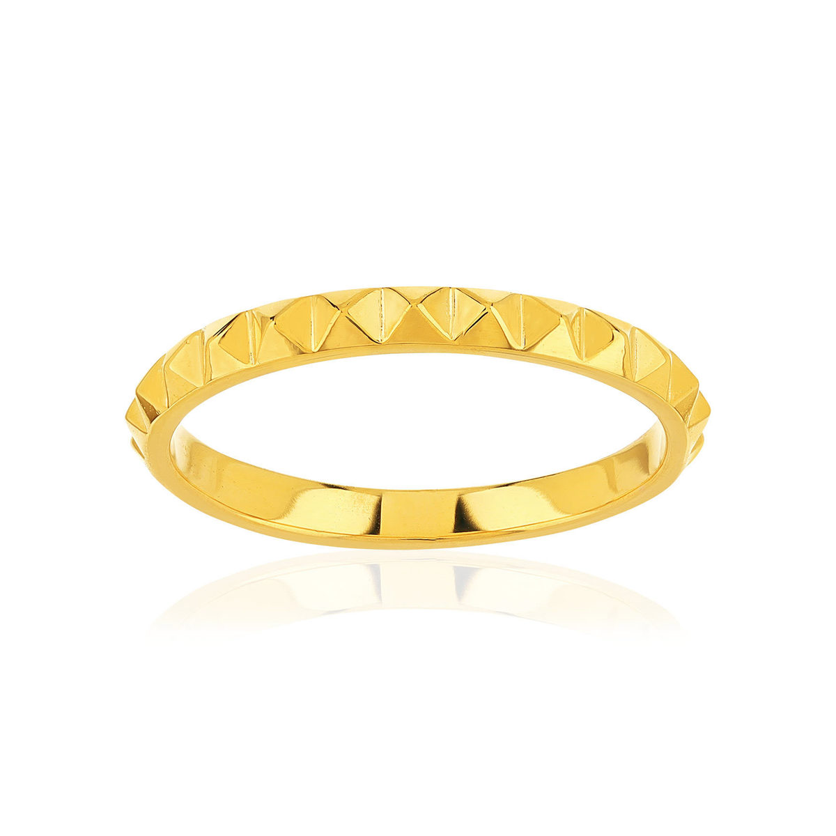 Bague plaqué or jaune