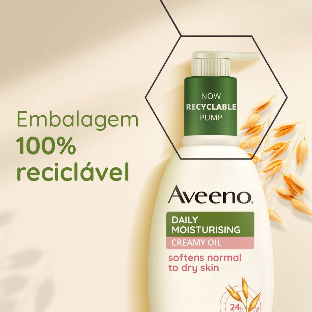 AVEENO  Daily Moisturising - Óleo Cremoso - 300ml