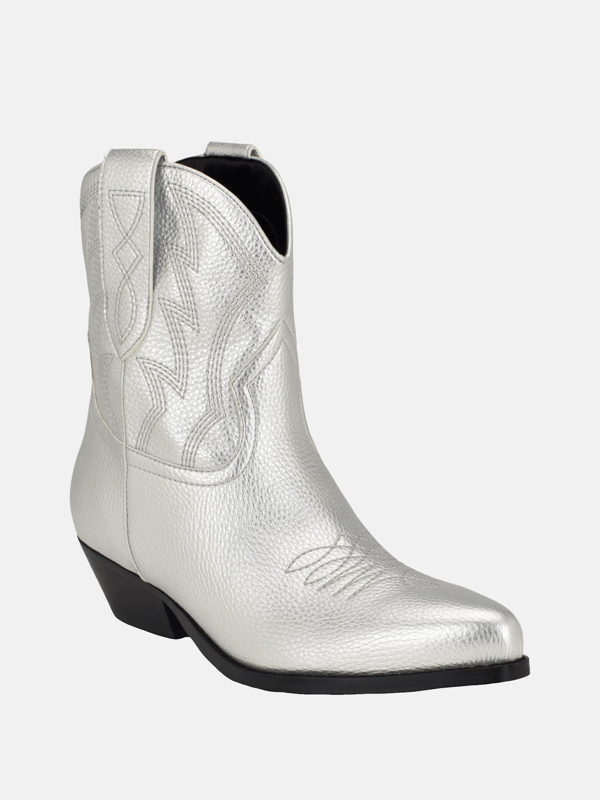 Botas de cano curto estilo cowboy Ginette