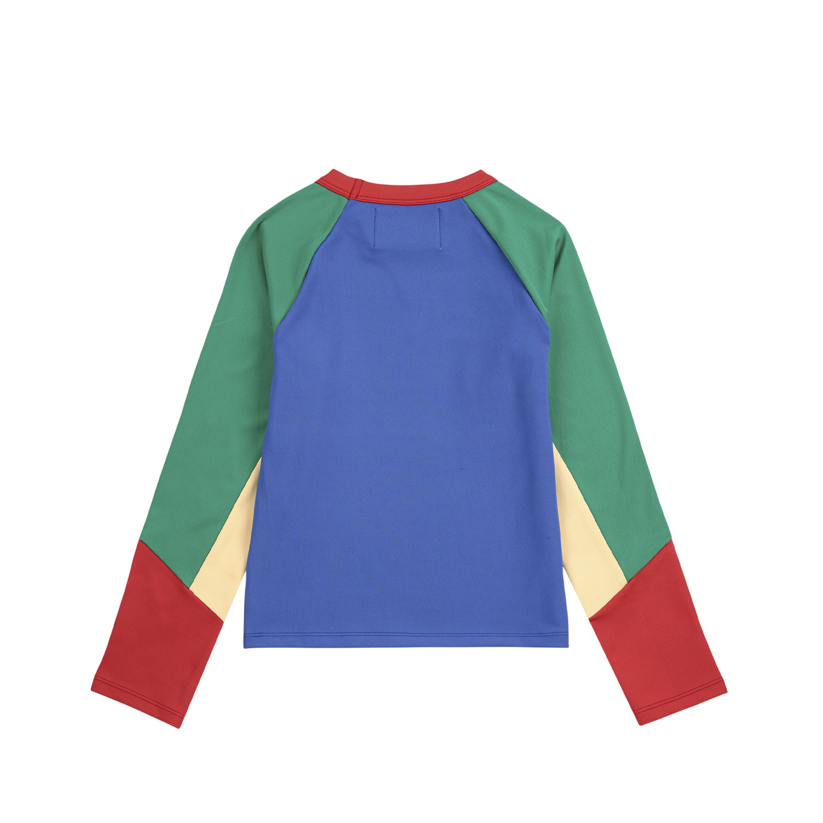 Langarmshirt Sporty Color Block Multicolor