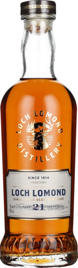 LOCH LOMOND 21 YEARS SINGLE MALT 70CL