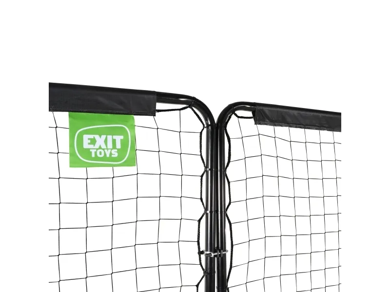 EXIT Backstop Net 900, Sort, Fodbold, Metal, Galvaniseret, Sort, 3 stk