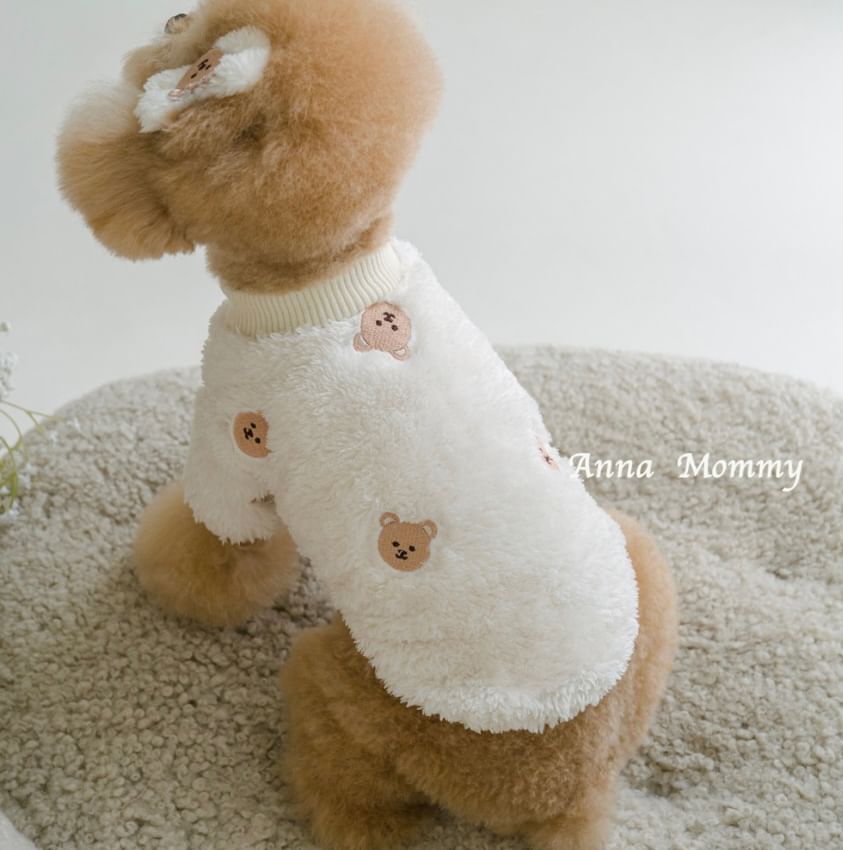 tanvtim - Bear Chenille Pet Top