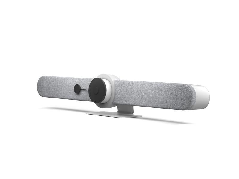 Logitech Rally Bar White Video Collaboration Bar 4K 30 fps All-in-one-Videobar für mittelgrosse bis grosse Räume