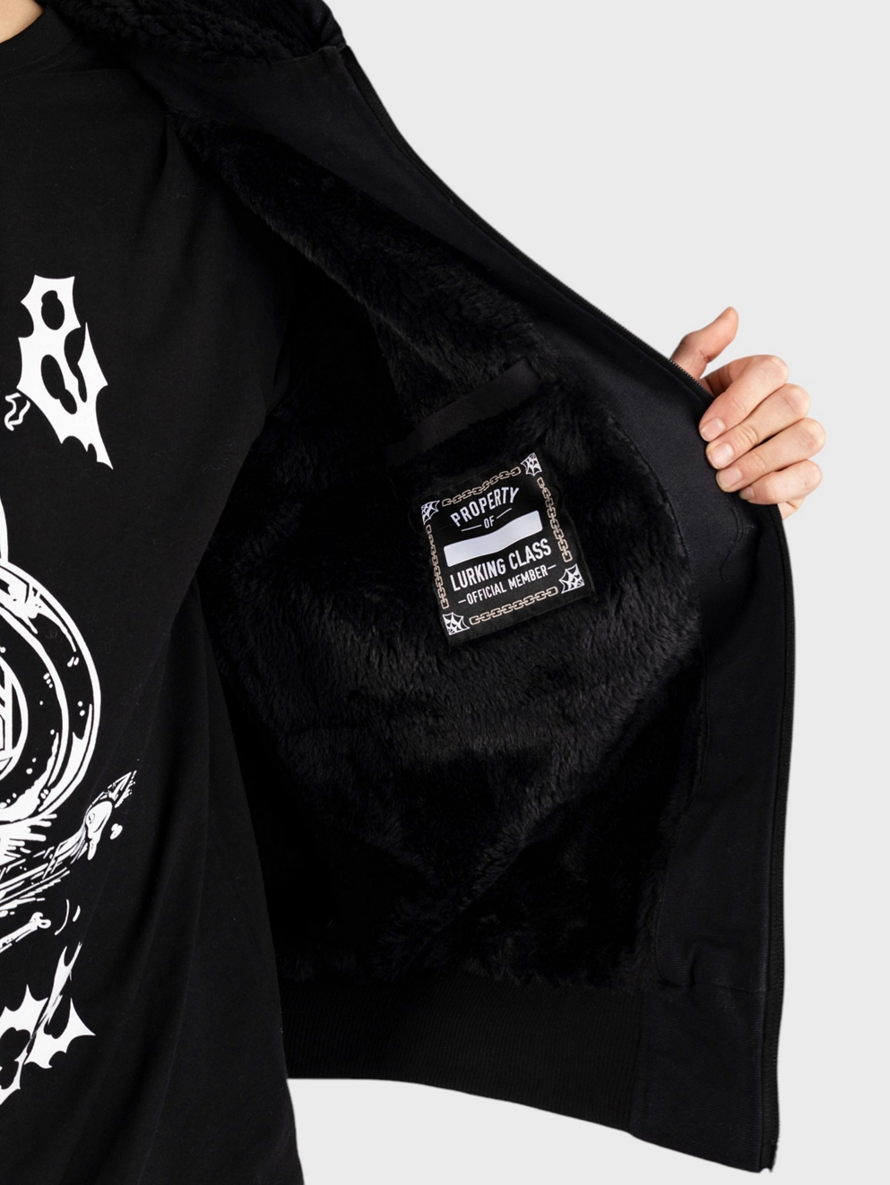 Lurking Class Sick in the Head Jacket black