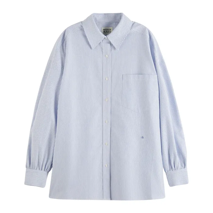 Scotch & Soda Core Oxford Stripes Overhemd Dames
