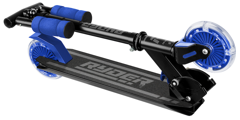 Patinete Ryder Dark com Luz LED de 2 Rodas (3441)