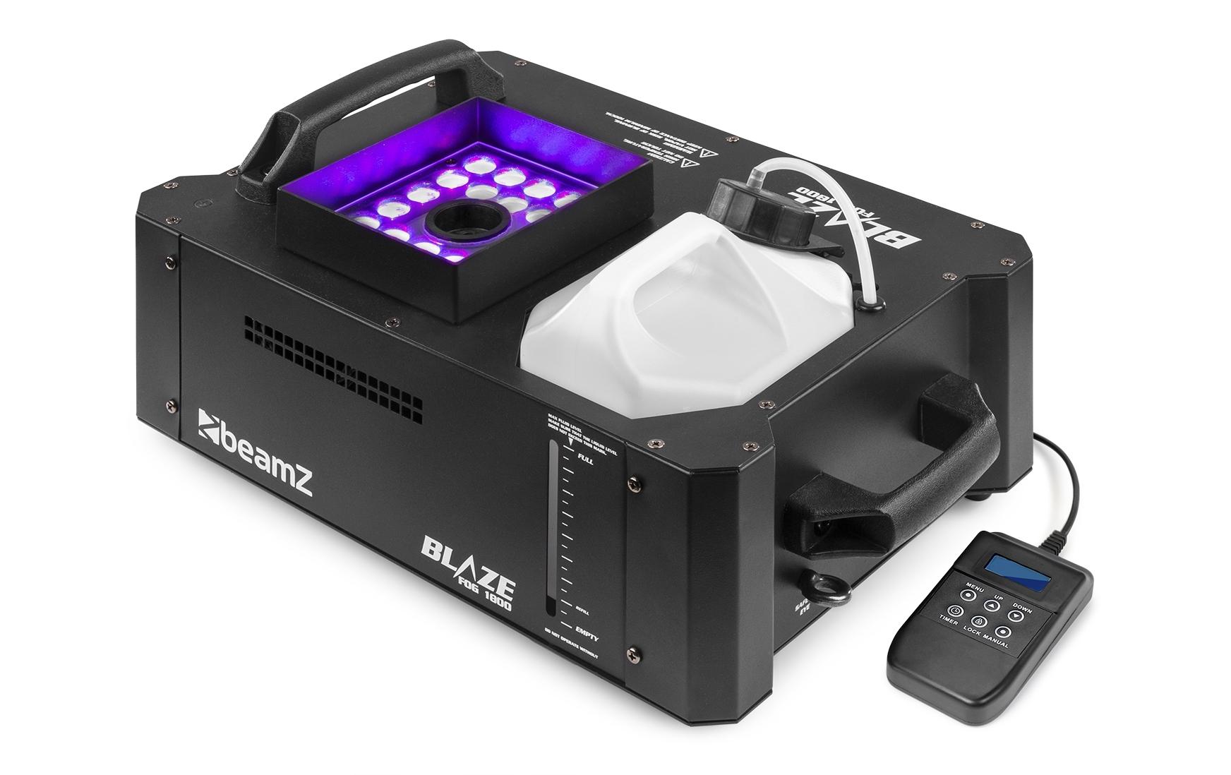 Nebelmaschine BLAZE1800<br>Professionelle Nebelmaschine mit genau richtiger Menge Nebelausstoss