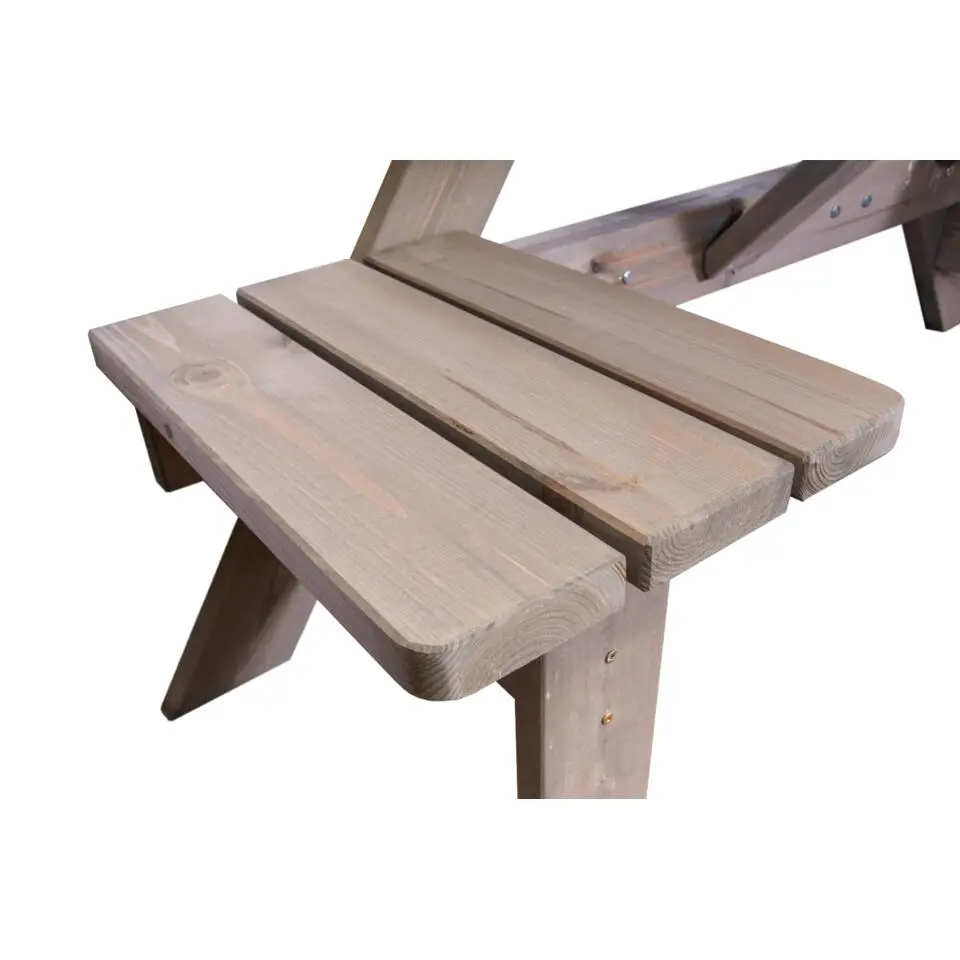 Sens-Line - Berlin wand Picknicktafel - 158,5x58x78,5cm - Bruin