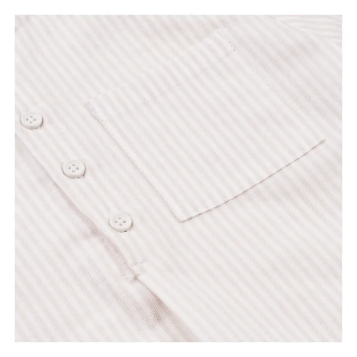 Liewood Chemise manches longues Coton Bio Houston | Ecru