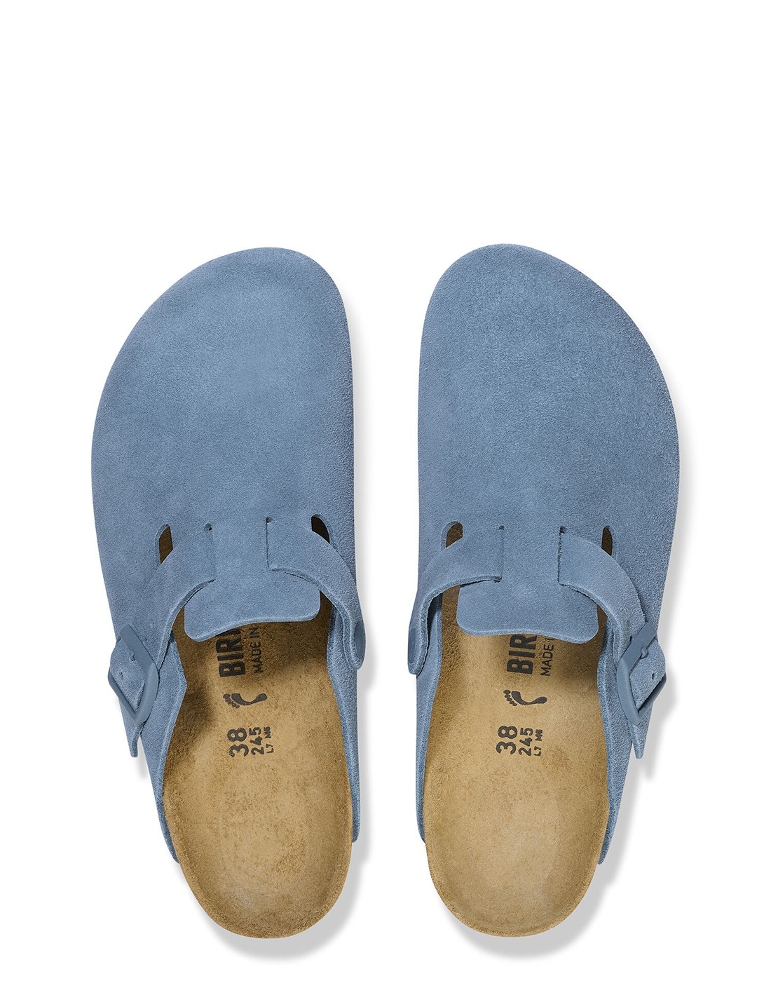 birkenstock Sabot femme boston leve elemental blue