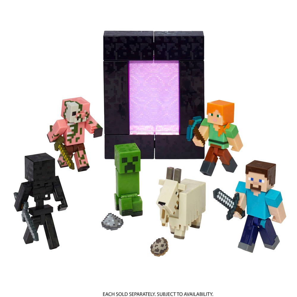 Minecraft 8cm Figur Zombie Creeper