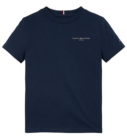 Tommy Hilfiger T-shirt - Mini Corp Logo - Dark Night Navy
