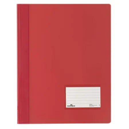 Durable 268003 Schnellhefter, transluzent rot
