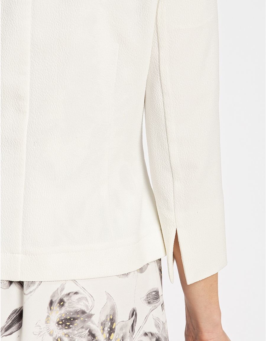 Veste habillée écrue