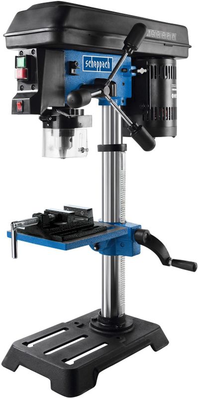 Scheppach - DP16SL - Tafelboormachine - Zwart - Gietijzer - 550 Watt