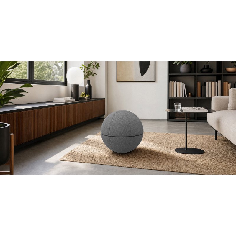 Ballon ergonomique Office Ballz Götessons, 55 cm, tissu Mica