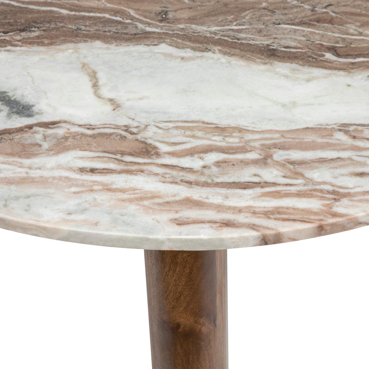 TABLE BASSE MARBRE COPPA BEIGE