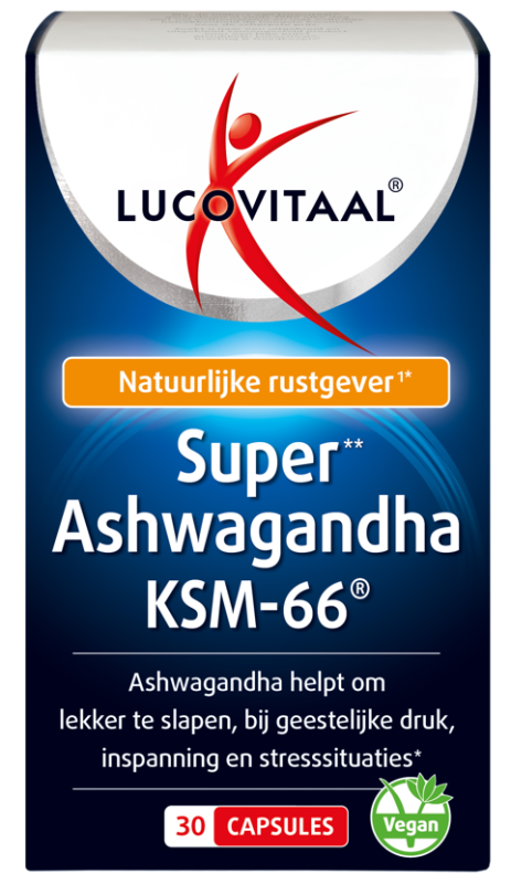 Lucovitaal Ashwagandha KSM-66 Super30 capsules