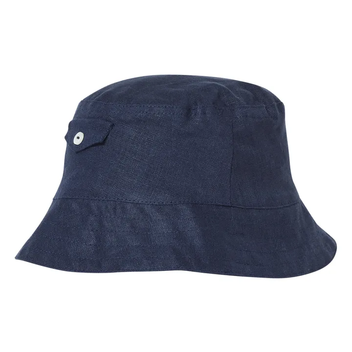 Tartine et Chocolat Chapeau Lin | Bleu marine