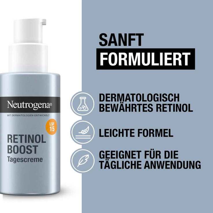 Neutrogena Anti-Age Retinol Boost Tagescreme LSF 15, 50 ml