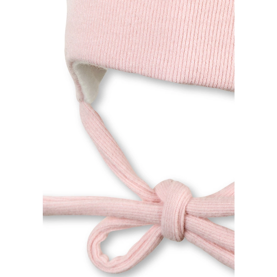 Sterntaler Beanie Rippenoptik rosa
