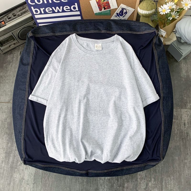 Hushgrain - Effen T-shirt met korte mouwen