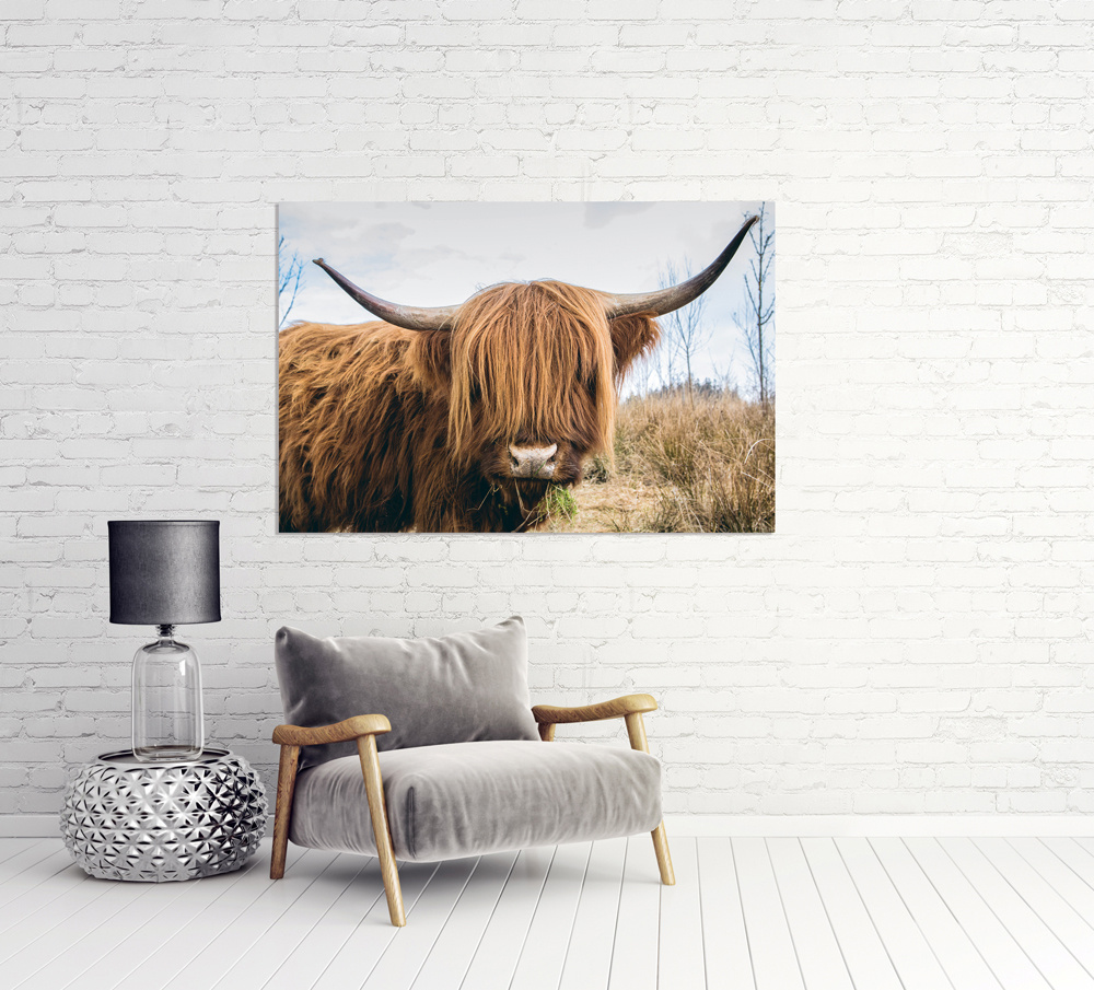 Akustikbild HOCHLANDRIND 80x120cm, 7kg