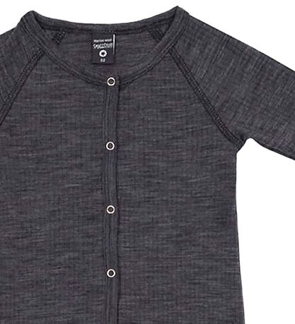 Smallstuff Natdragt - Uld - Dark Grey