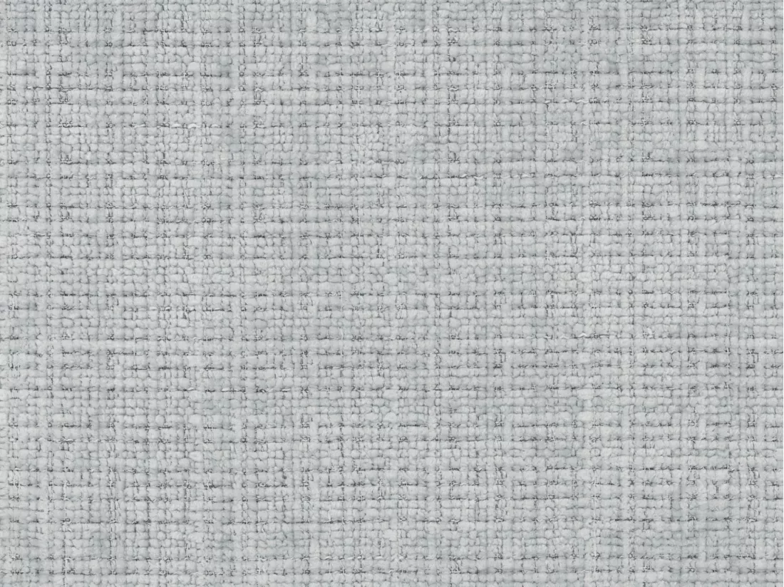 Canapé d'angle gauche convertible en tissu texturé gris VESATO