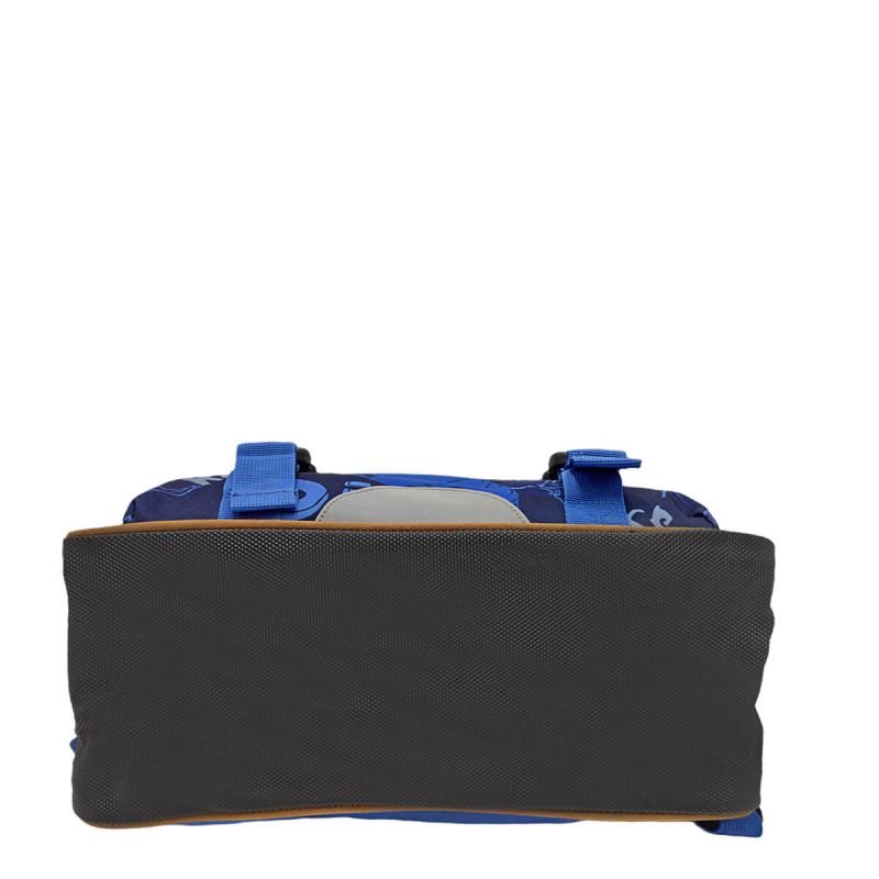 Cartable scolaire Dino 41 cm Bleu