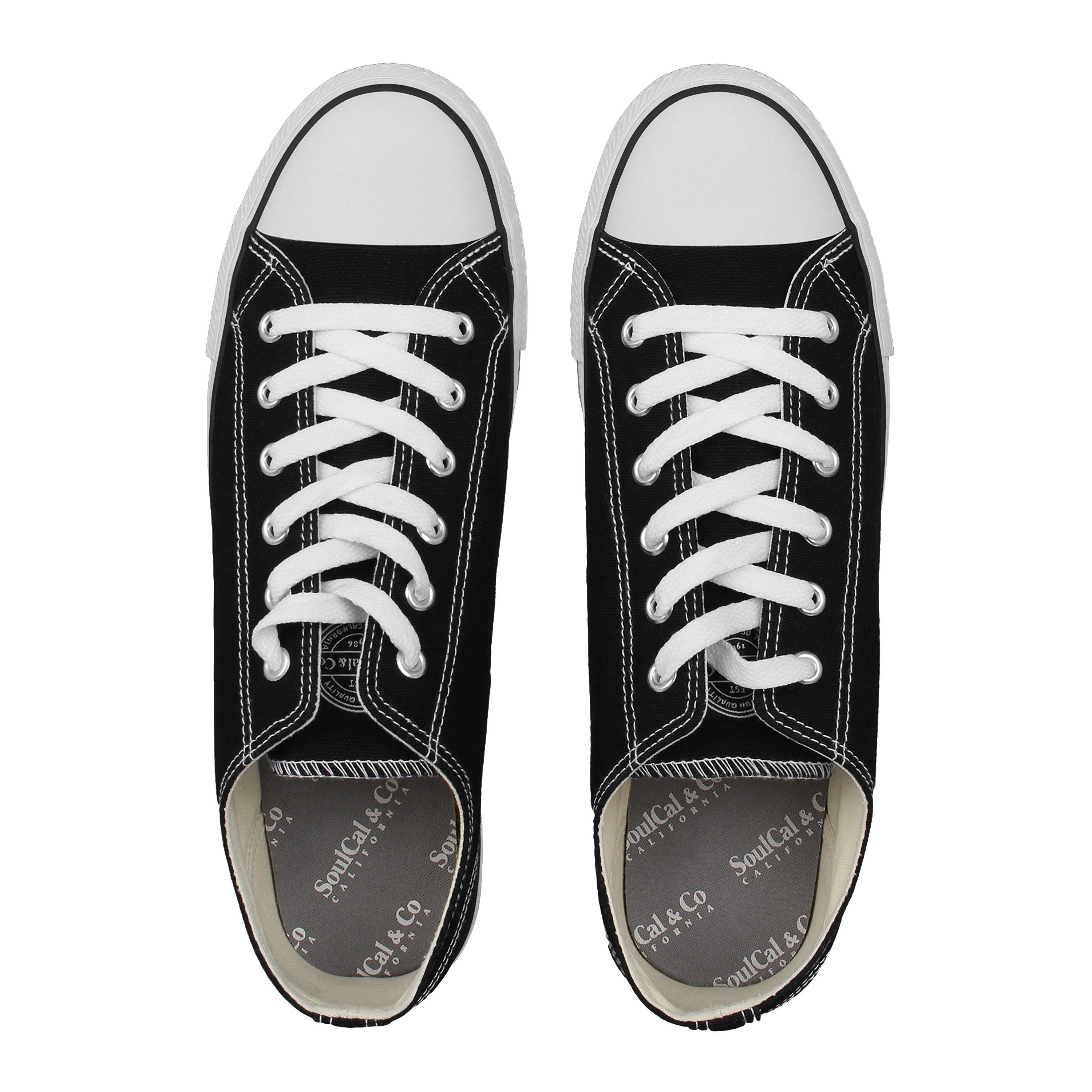 SoulCal Canvas Low Mens Trainers