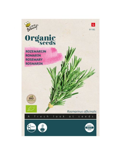 Buzzy Organic Rozemarijn  - Bio - Kruidenzaden - 100 g