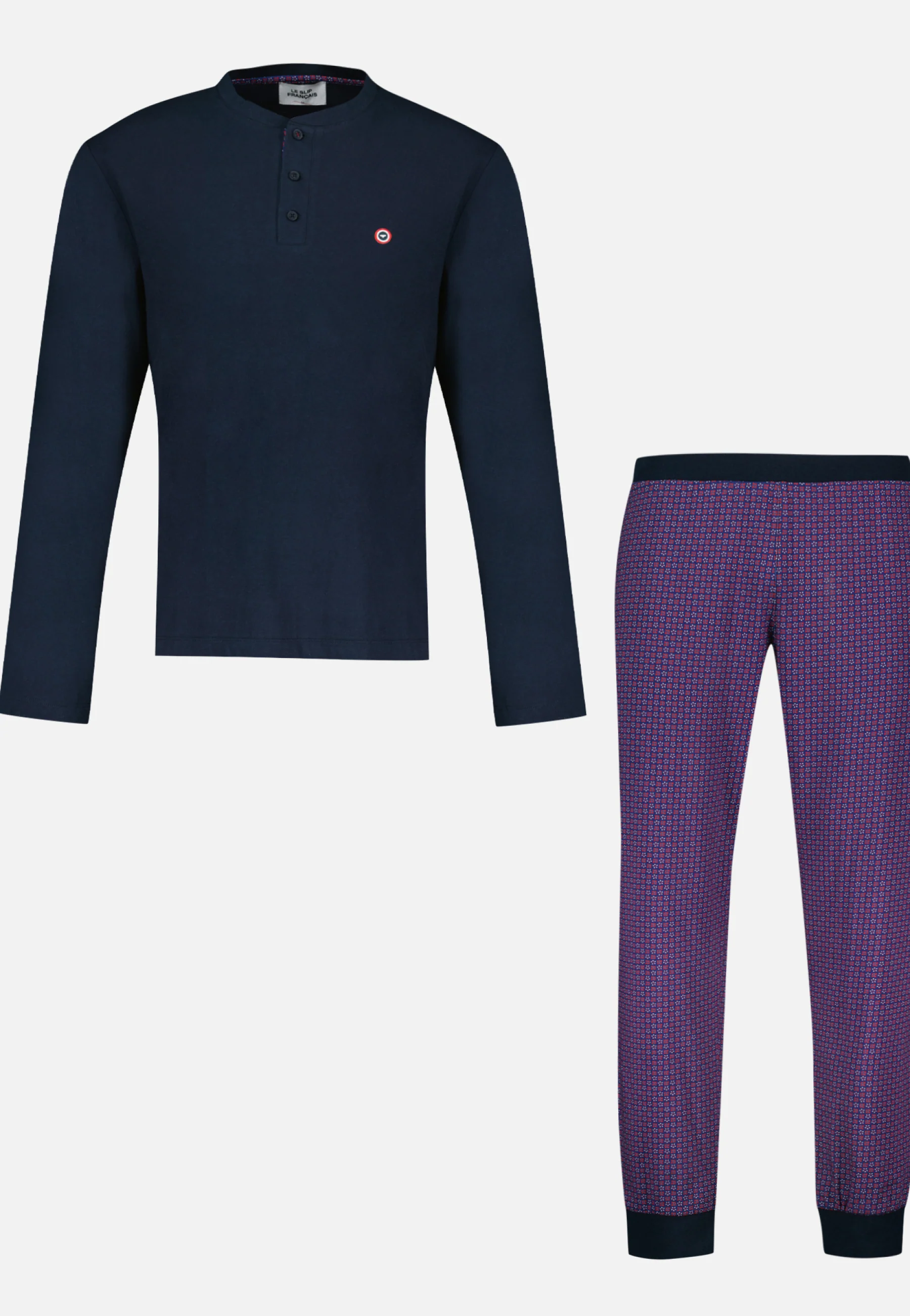 Ensemble de pyjama t-shirt et pantalon en coton-Ensemble Pyjama Sebastien Kdo