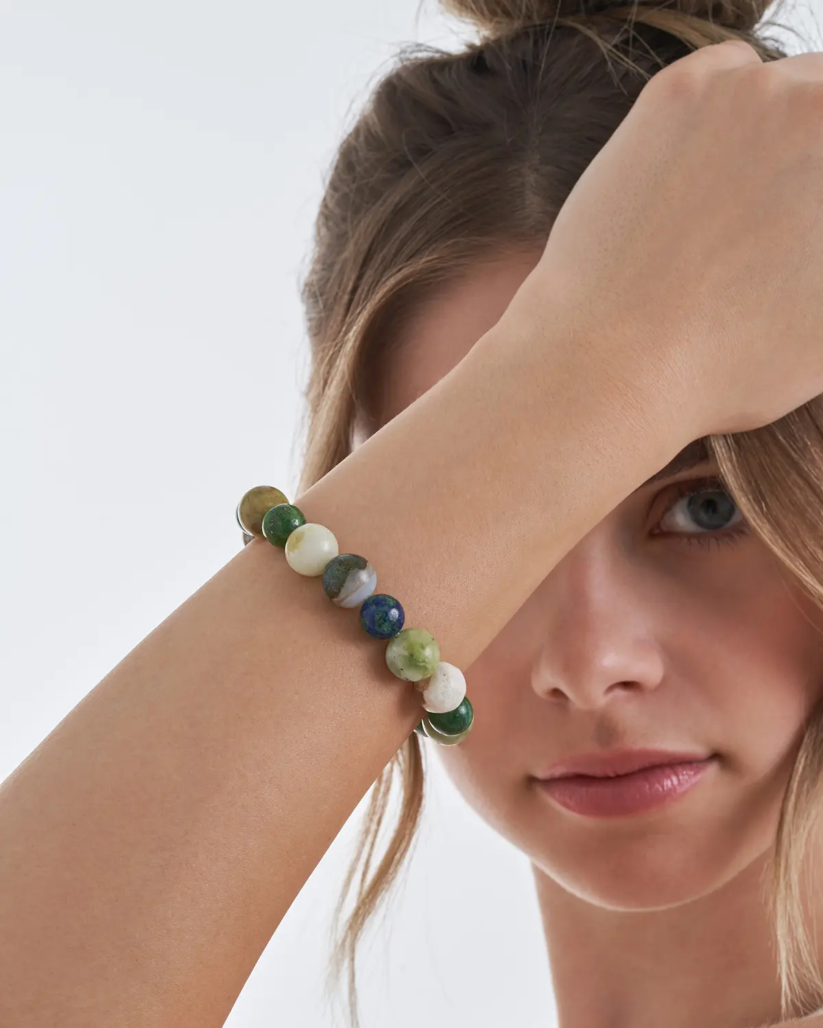 Armband - Green Agate