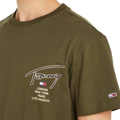 Tee-shirt à manches courtes homme Tjm Clsc Gold Signature TOMMY HILFIGER