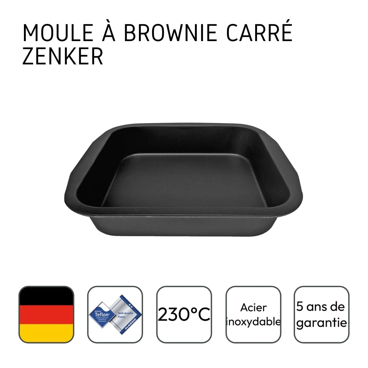 Moule à brownie Spécial Créative Zenker