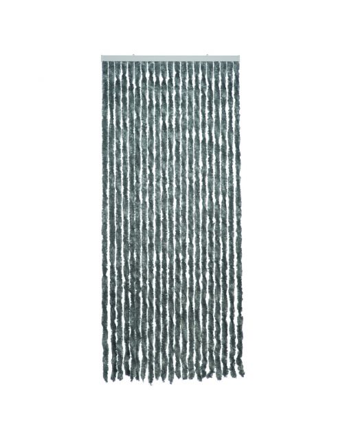 2.Lif Vliegengordijn Martinique - Hordeuren - 90 x 210 cm Grijs