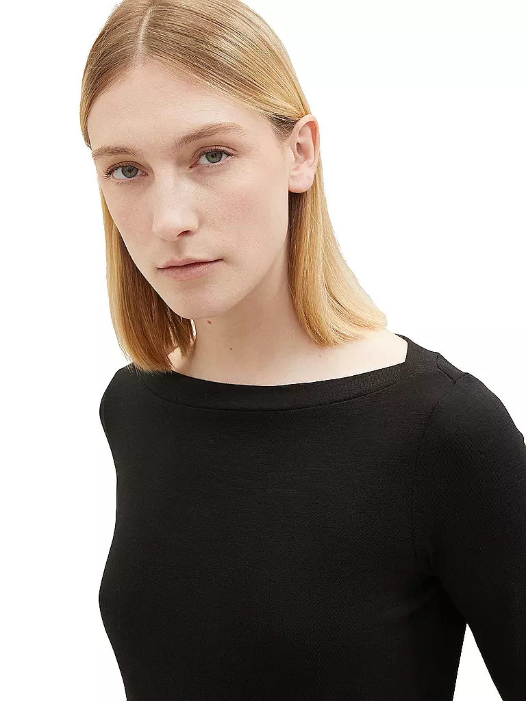 TOM TAILOR Shirt  schwarz