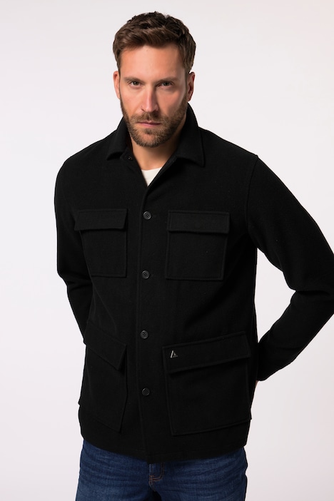 JP AWARE Fieldjacket, wasserabweisend, recycelte Materialien mit Wolle, bis 7 XL