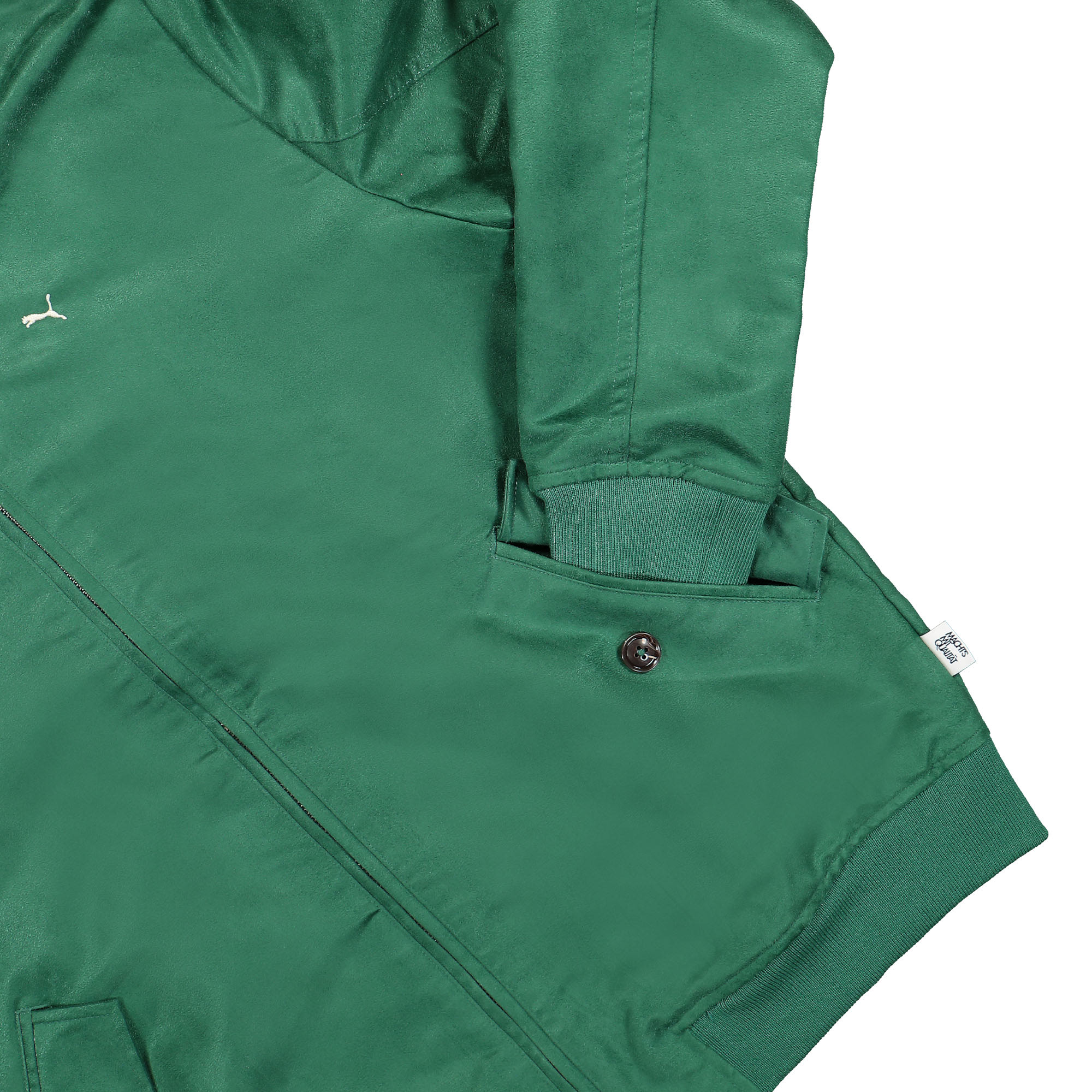 Puma<br>MMQ Fast Green Harrington Jacket