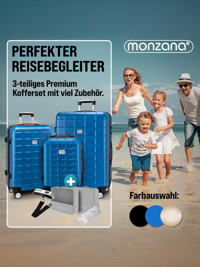 Komfortables reisen mit 3-teiligem Kofferset