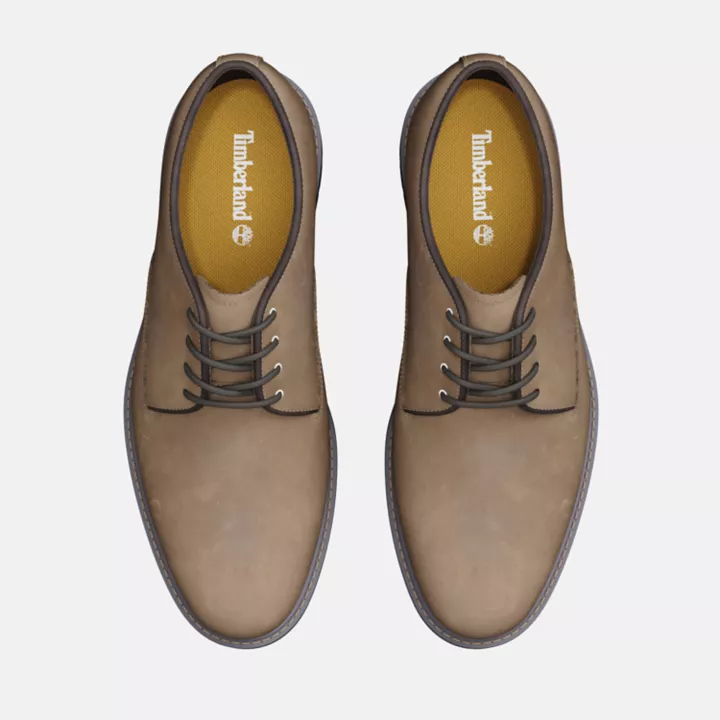 Chaussure Oxford Stormbucks imperméable pour homme en marron foncé