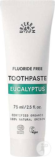 Urtekram Dentifrice Sans Fluoride Eucalyptus Tube 75ml