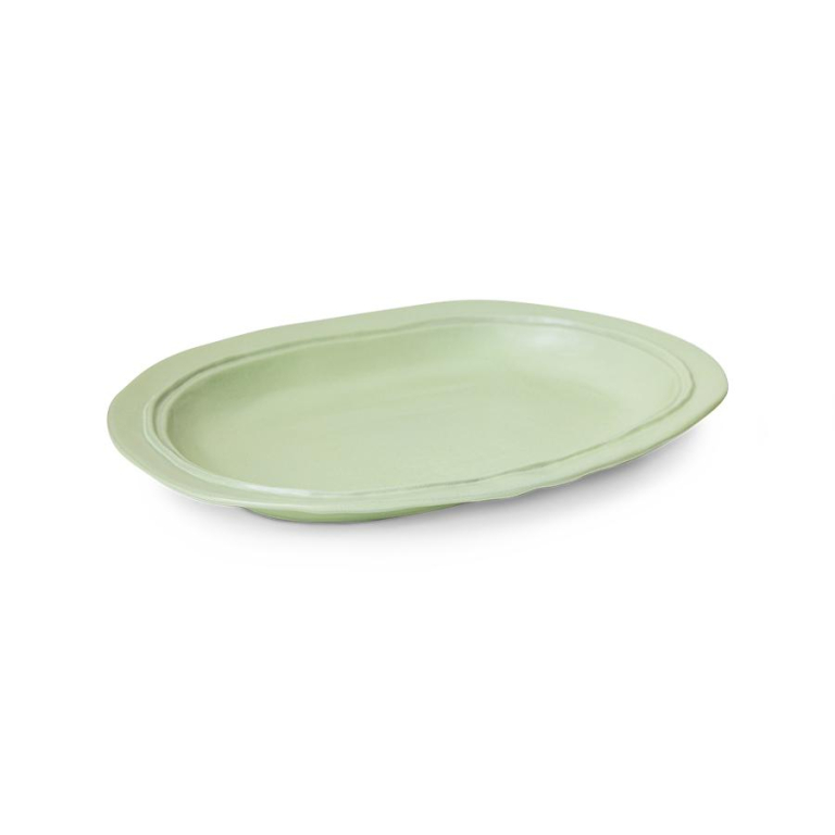 HKliving New Classics Large Ceramic dienblad Mint